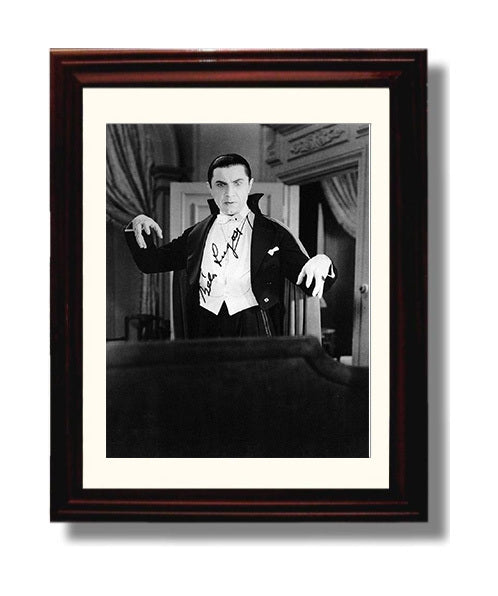 Bela Lugosi - Dracula Eternal movie wall art 8x10 Beveled Frame