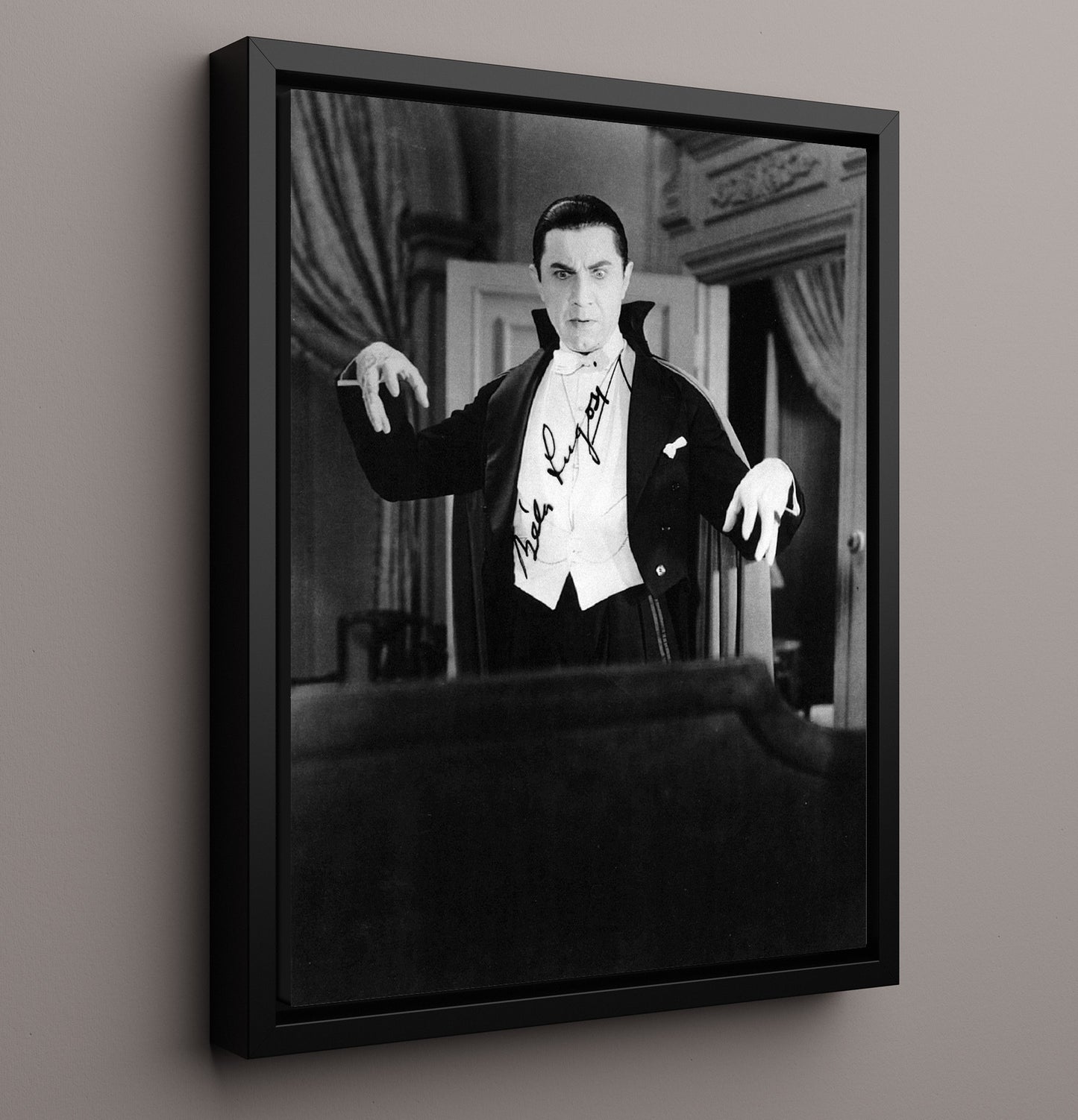 Bela Lugosi - Dracula Eternal movie wall art 16x20 Framed Canvas
