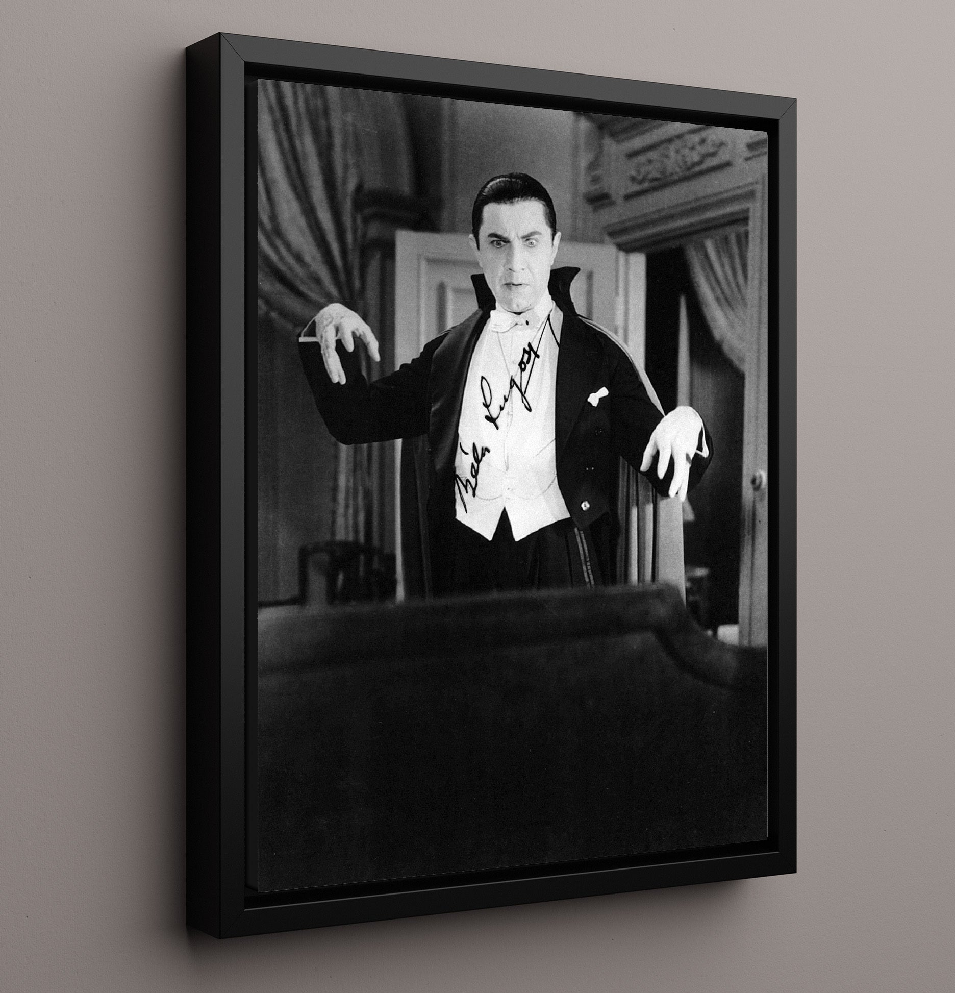 Bela Lugosi - Dracula Eternal movie wall art 16x20 Framed Canvas