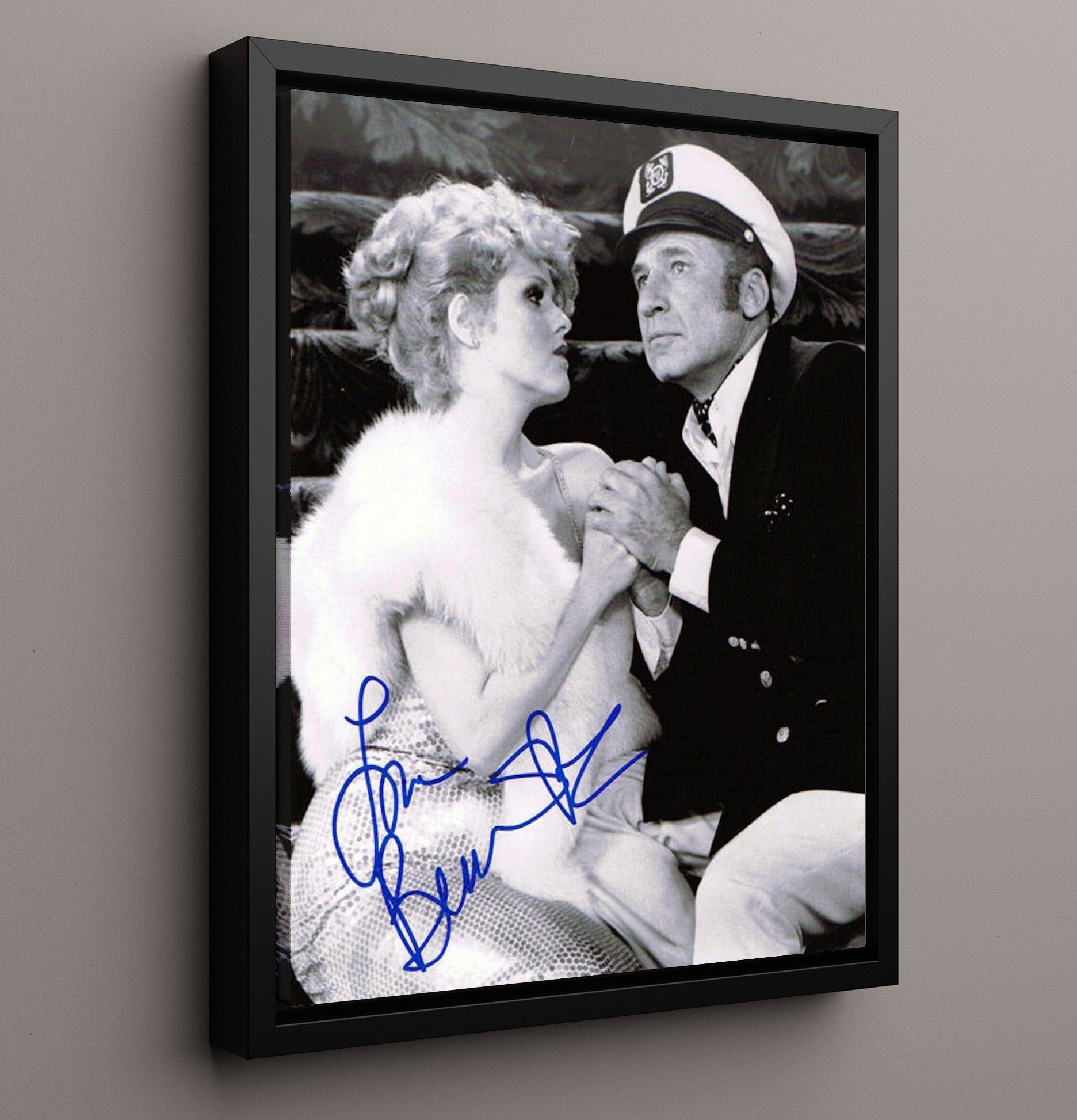 Bernadette Peters and Bert Parks - The Jerk Carnival Queen Performance movie wall art 16x20 Framed Canvas