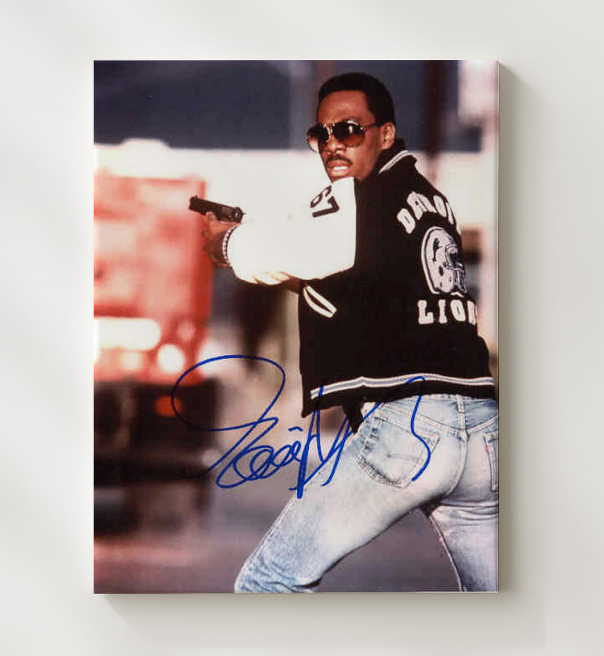 Beverly Hills Cop - Eddie Murphy - Axel Foley - Detroit Cop Showdown movie wall art 20x24 Canvas