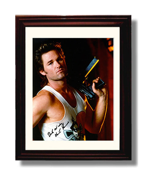 Big Trouble in Little China - Kurt Russell - Jack Burton - Shoulder Holster Pistol movie wall art 8x10 Beveled Frame