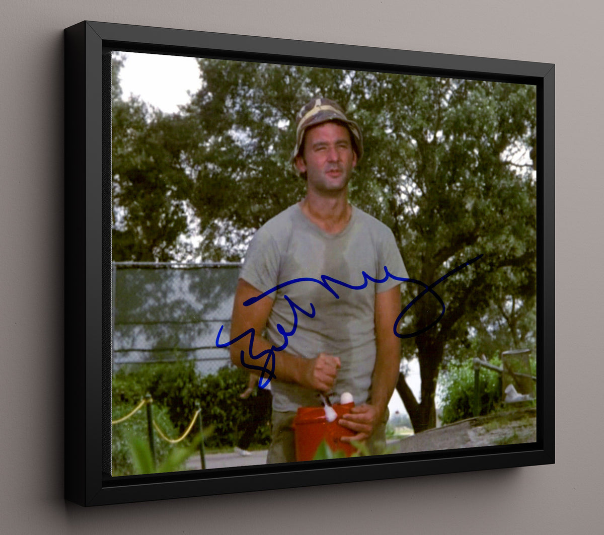 Bill Murray - Caddyshack - Caddie Chaos movie wall art 16x20 Framed Canvas