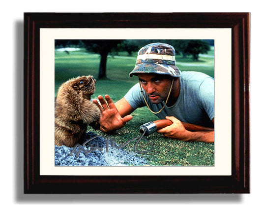 Bill Murray - Caddyshack - The Gophers Nemesis movie wall art 8x10 Beveled Frame