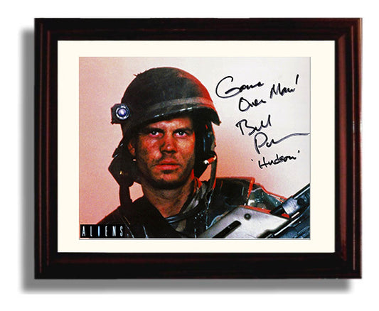 Bill Paxton - Aliens - Game Over Man movie wall art 8x10 Beveled Frame