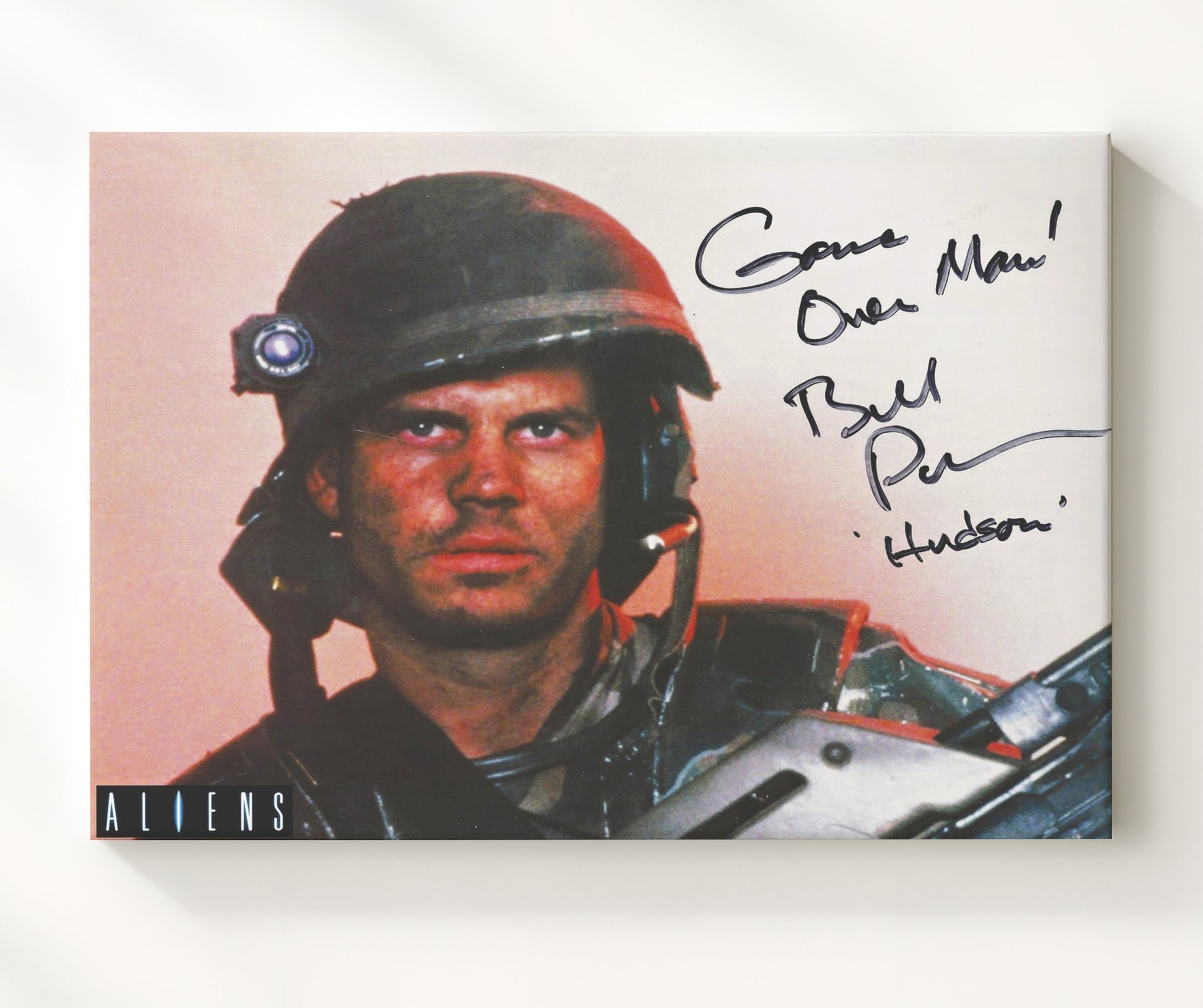 Bill Paxton - Aliens - Game Over Man movie wall art 20x24 Canvas