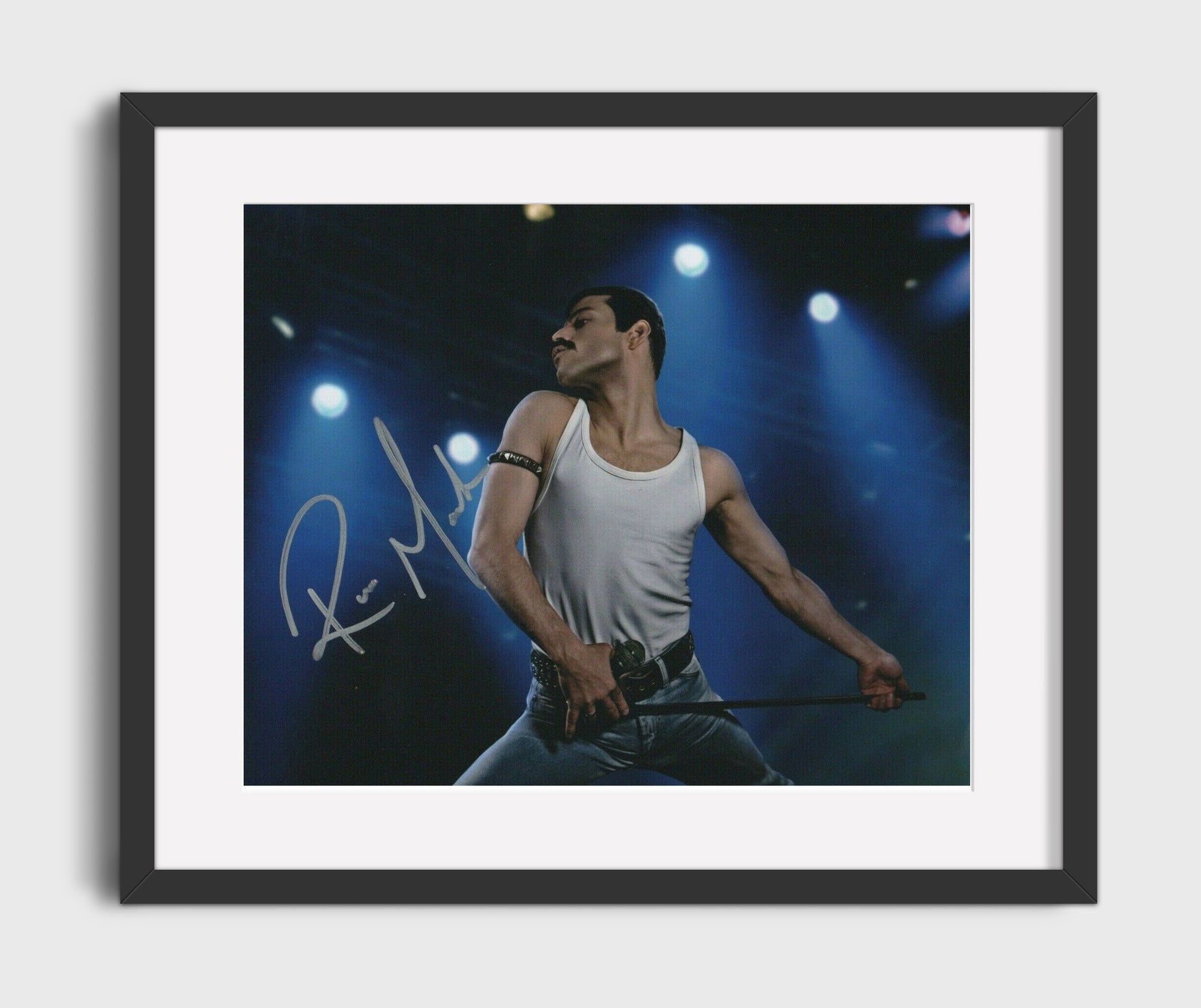 Bohemian Rhapsody - Malek - Freddie - Owns the Stage movie wall art 16x20 Gallery Frame