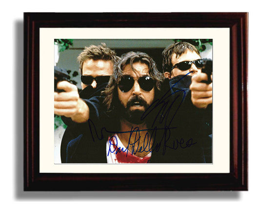 Boondock Saints Cast - The Boondock Saints - Saints With Guns movie wall art 8x10 Beveled Frame