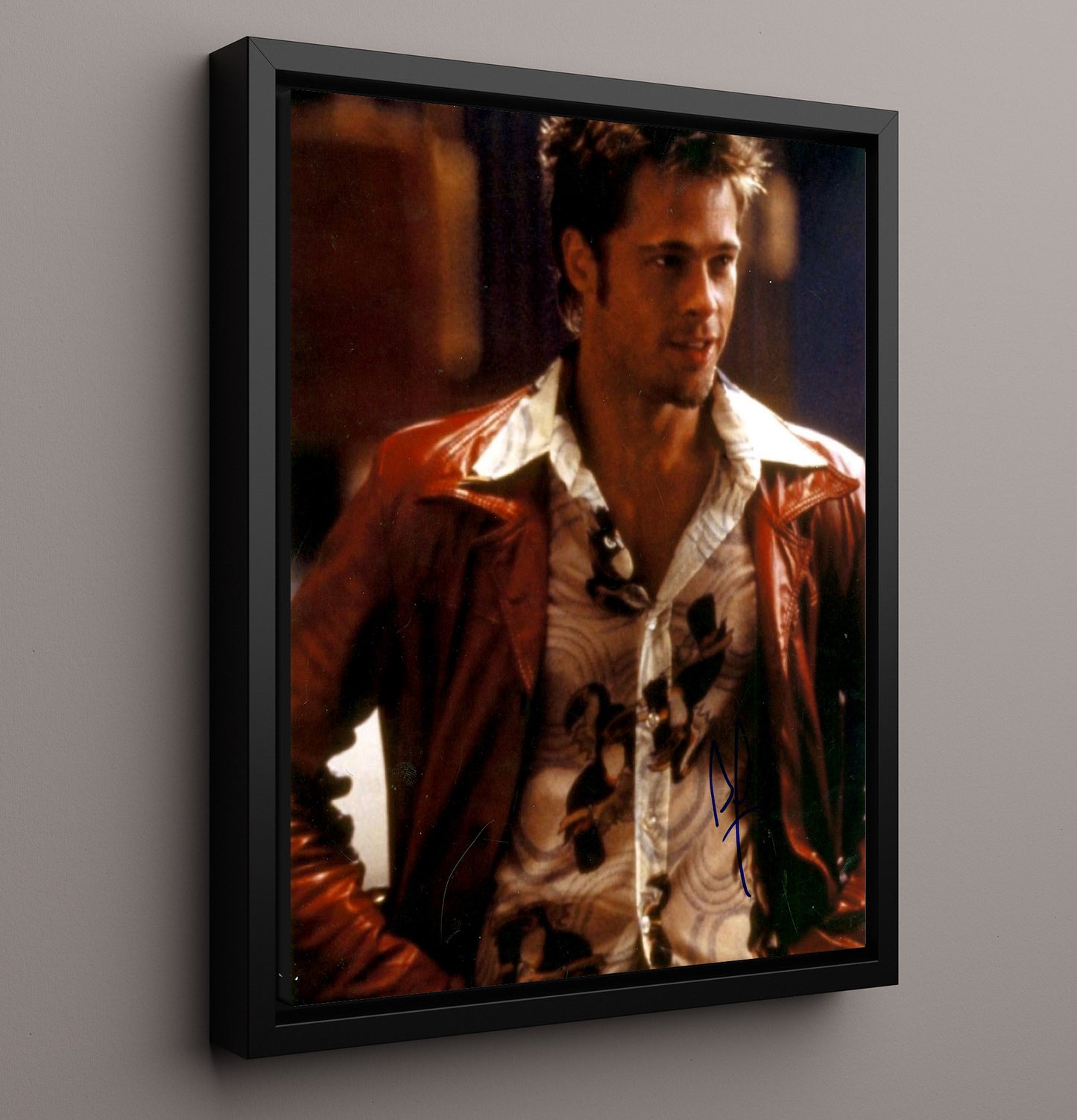 Brad Pitt - Hollywood Actor Red Carpet Appearance movie wall art 16x20 Framed Canvas