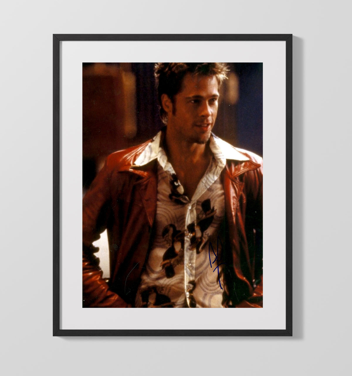 Brad Pitt - Hollywood Actor Red Carpet Appearance movie wall art 16x20 Gallery Frame