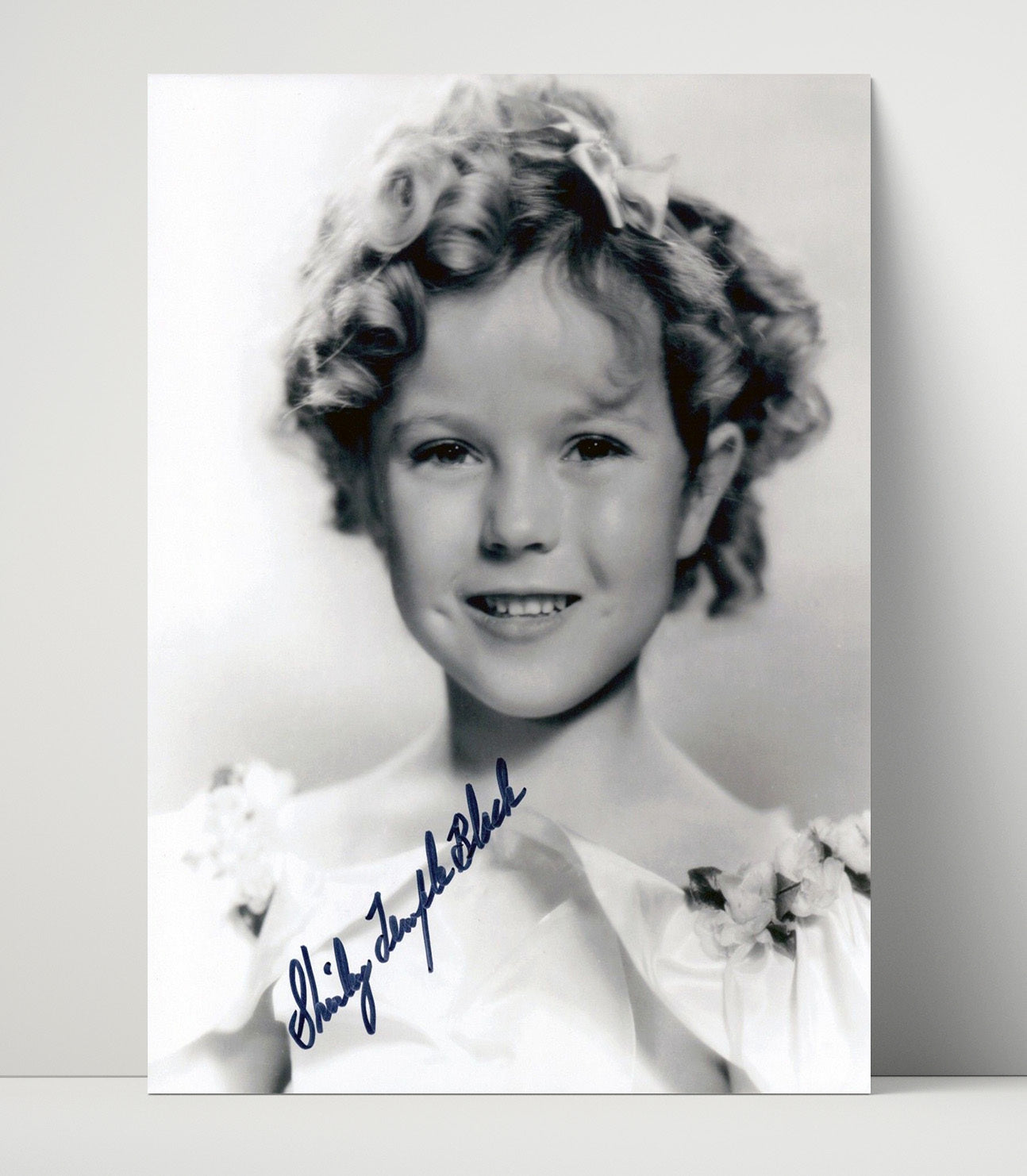 Bright Eyes - Shirley Temple - Shirley BlakeChildhood Studio Portrait Vintage Movie Wall Art - 16x20 Unframed Print movie decor