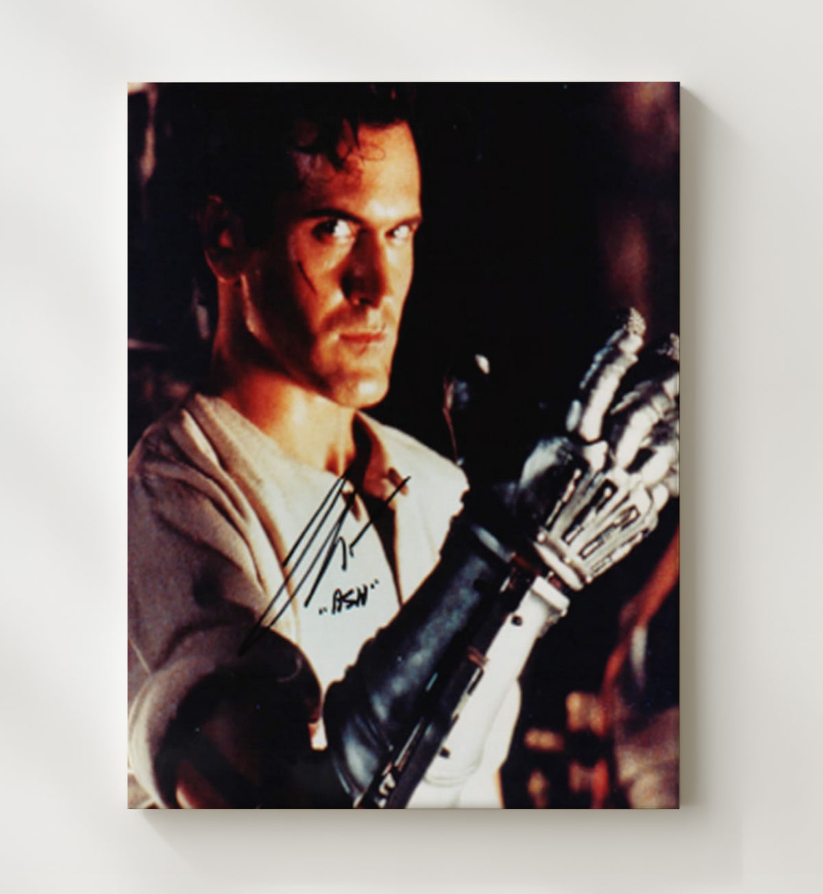 Bruce Campbell - Army of Darkness movie wall art 20x24 Canvas