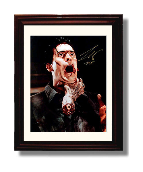 Bruce Campbell - Ash vs. Hand movie wall art 8x10 Beveled Frame