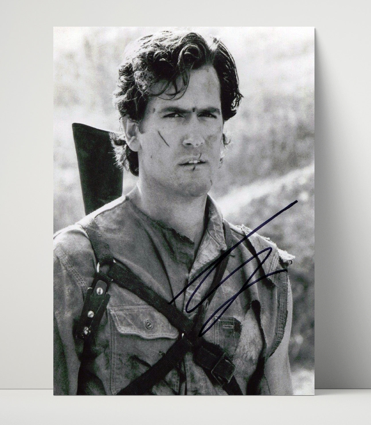 Bruce Campbell - Evil Dead Ash Williams Post-Battle Survivor movie wall art 16x20 Unframed Print