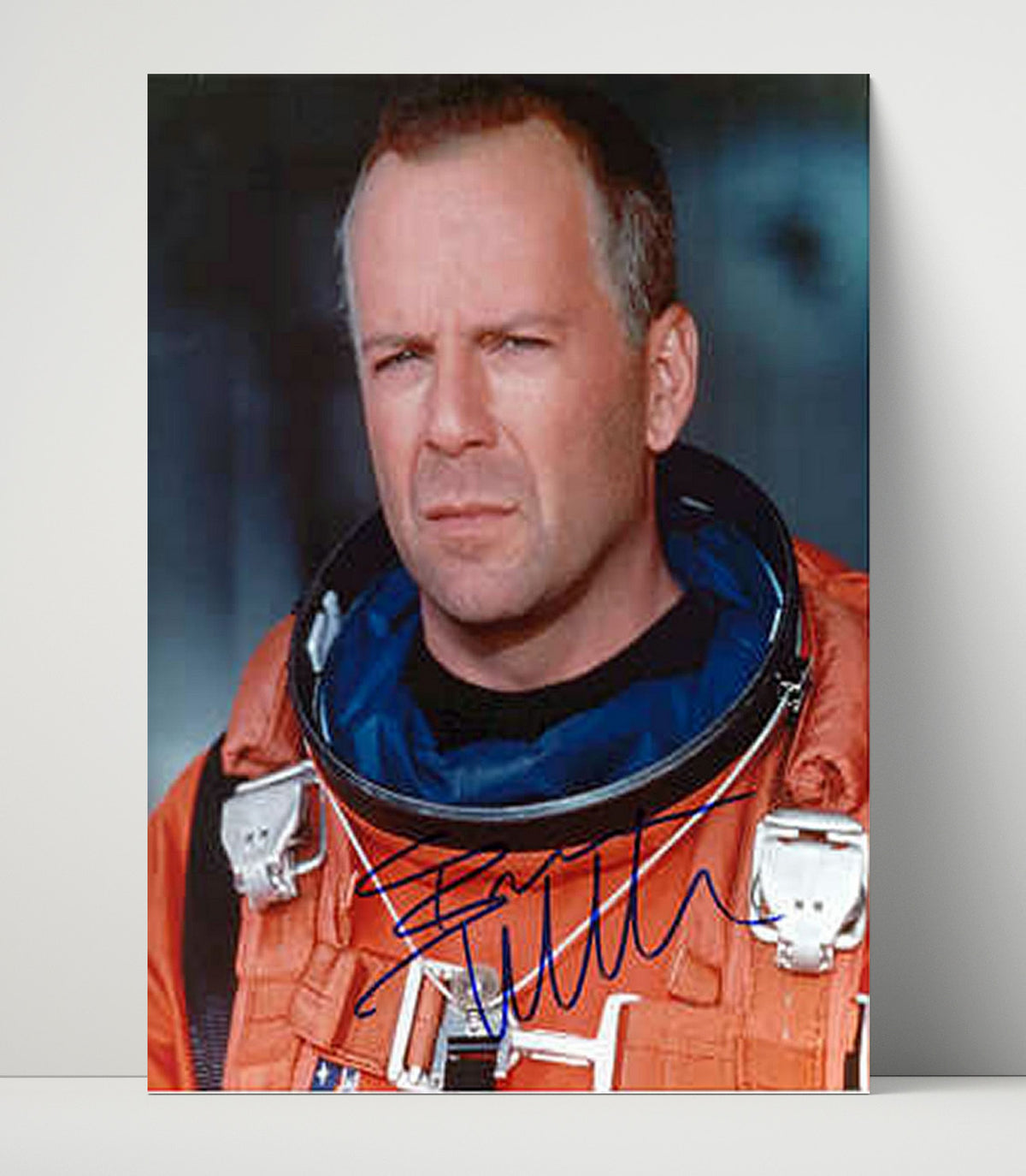 Bruce Willis - Armageddon Astronaut Flight Suit movie wall art 16x20 Unframed Print