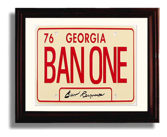 Burt Reynolds - Smokey and the Bandit - BAN ONE Rebel movie wall art 8x10 Beveled Frame