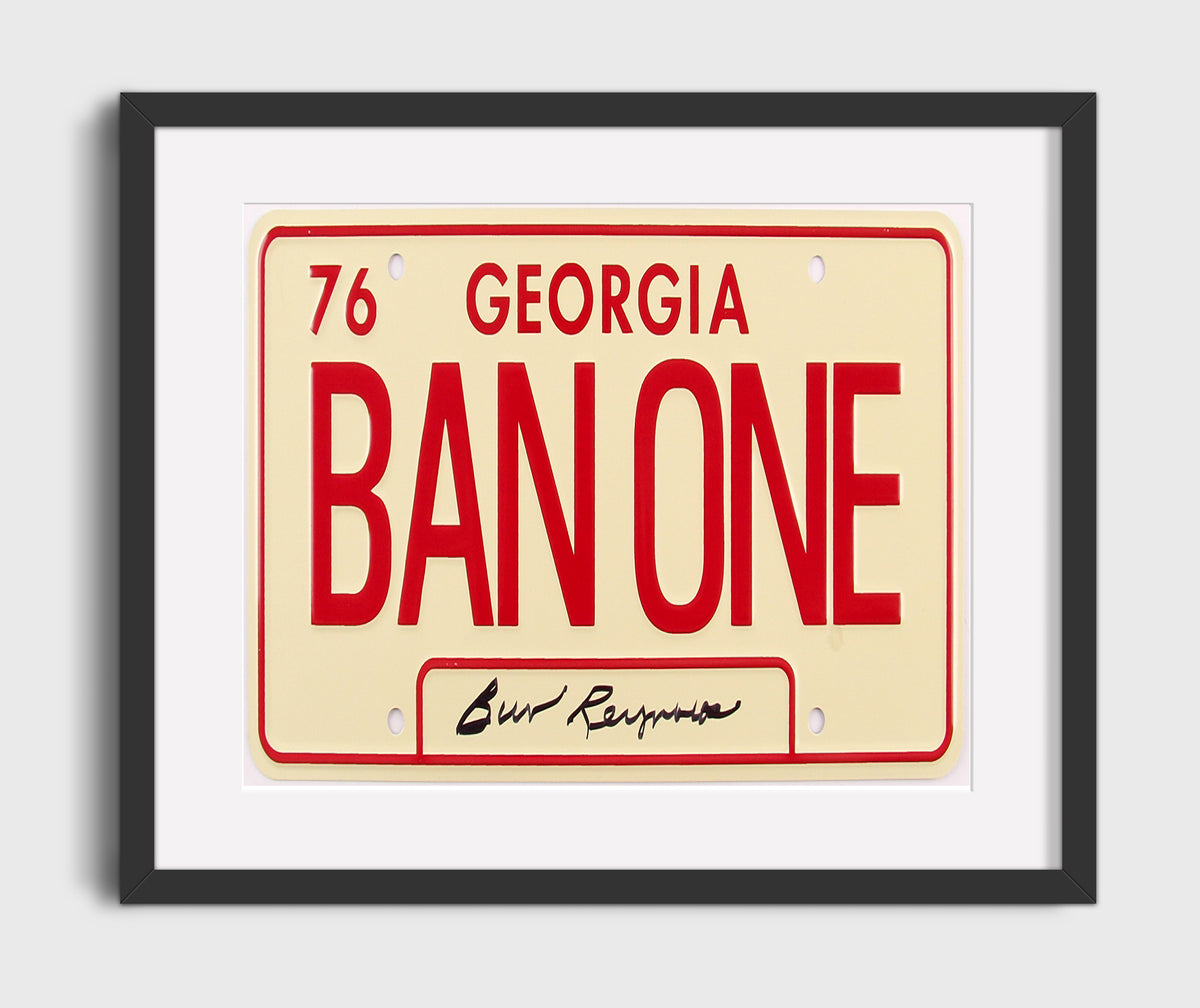 Burt Reynolds - Smokey and the Bandit - BAN ONE Rebel movie wall art 16x20 Gallery Frame