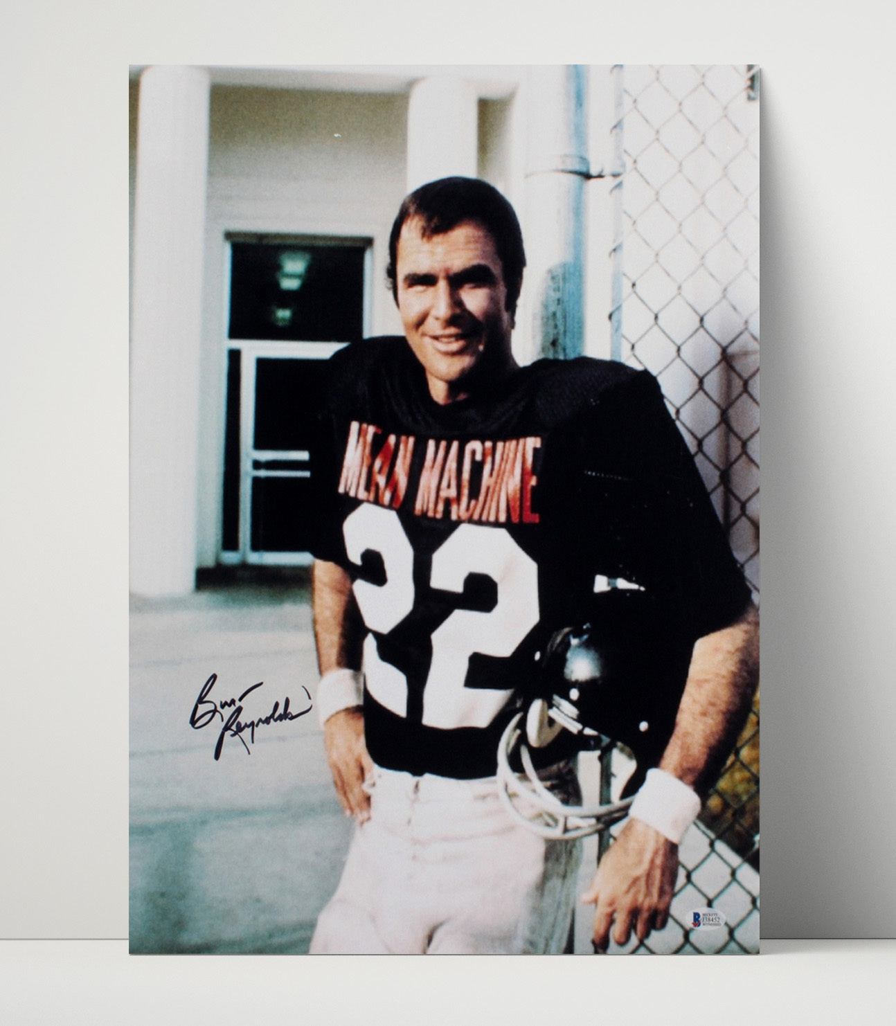 Burt Reynolds - The Longest Yard Paul Crewe Prison Football Uniform Number 22 Vintage Movie Wall Art - 16x20 Unframed Print movie decor