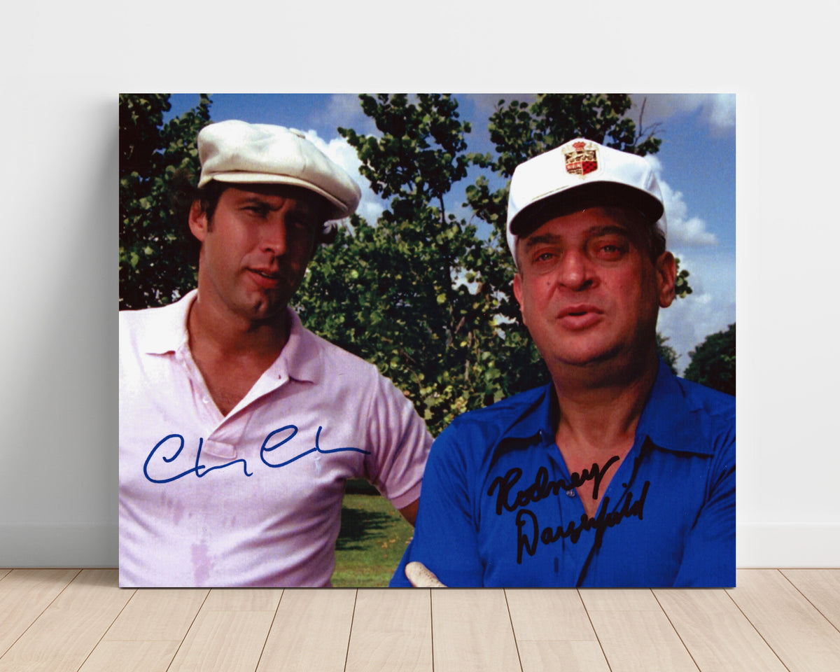Caddyshack - Chevy Chase - Ty Webb - Golf course wisecrack pose movie wall art 16x20 Unframed Print