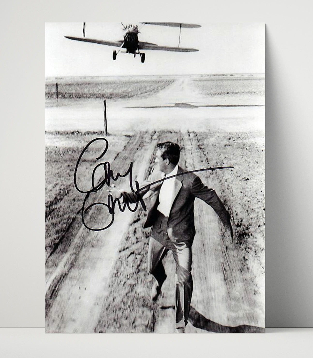 Cary Grant - Crop Duster Chase movie wall art 16x20 Unframed Print