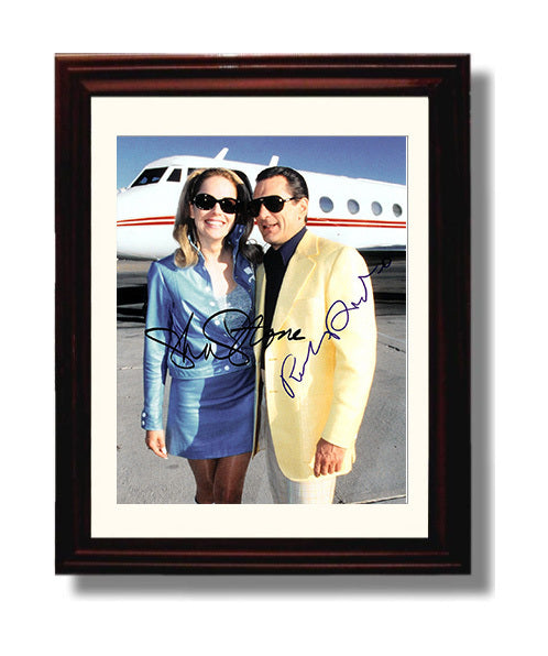 Casino - Robert De Niro Sharon Stone Joe Pesci Mob Empire Ensemble movie wall art 8x10 Beveled Frame