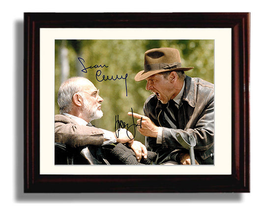 Cast - Indiana Jones - Adventure Awaits movie wall art 8x10 Beveled Frame