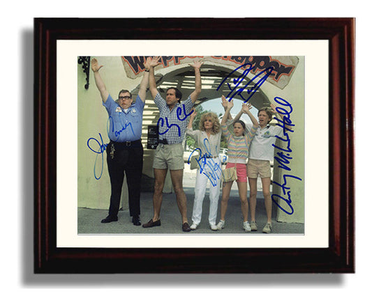 Cast - National Lampoon Vacation - Classic Scene movie wall art 8x10 Beveled Frame