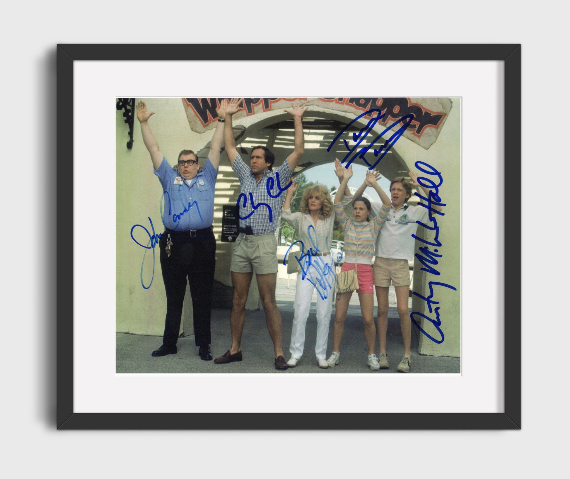 Cast - National Lampoon Vacation - Classic Scene movie wall art 16x20 Gallery Frame