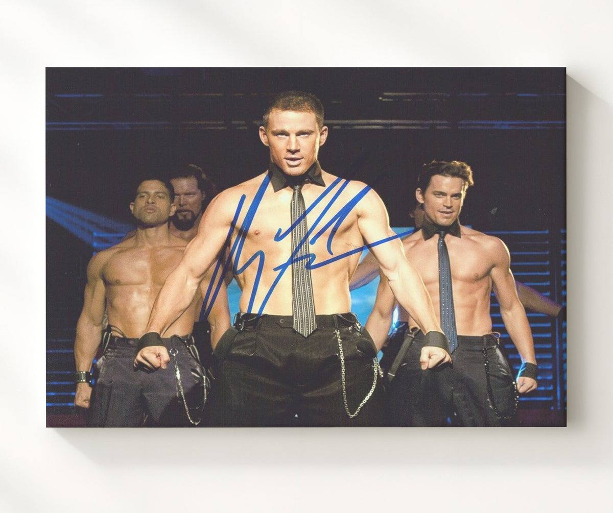 Channing Tatum - Magic Mike - Dancing With Swagger movie wall art 8x10 Beveled Frame