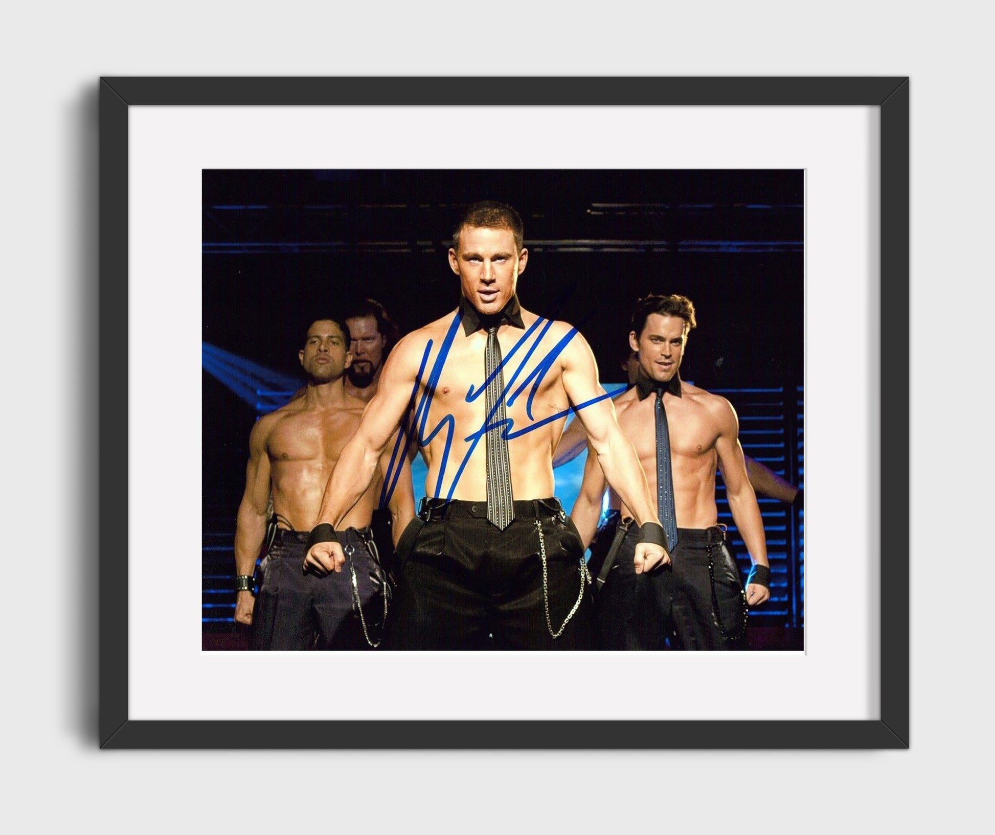 Channing Tatum - Magic Mike - Dancing With Swagger Vintage Movie Wall Art - 16x20 Gallery Frame movie decor