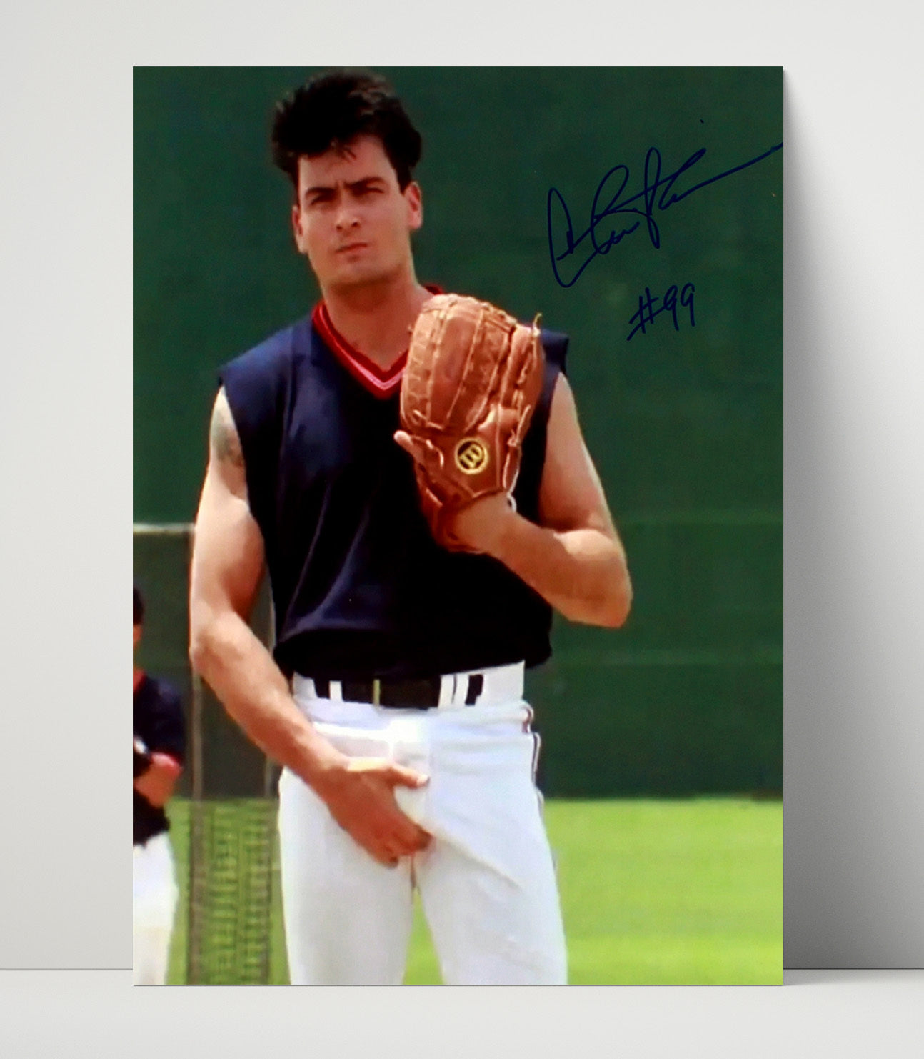 Charlie Sheen - Wild Thing movie wall art 16x20 Unframed Print