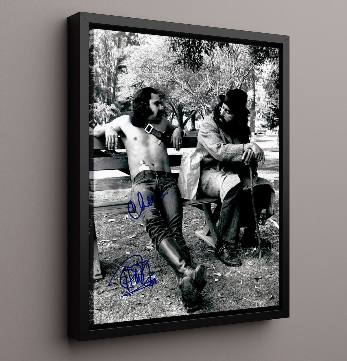 Cheech and Chong - Stoner Legends movie wall art 16x20 Framed Canvas