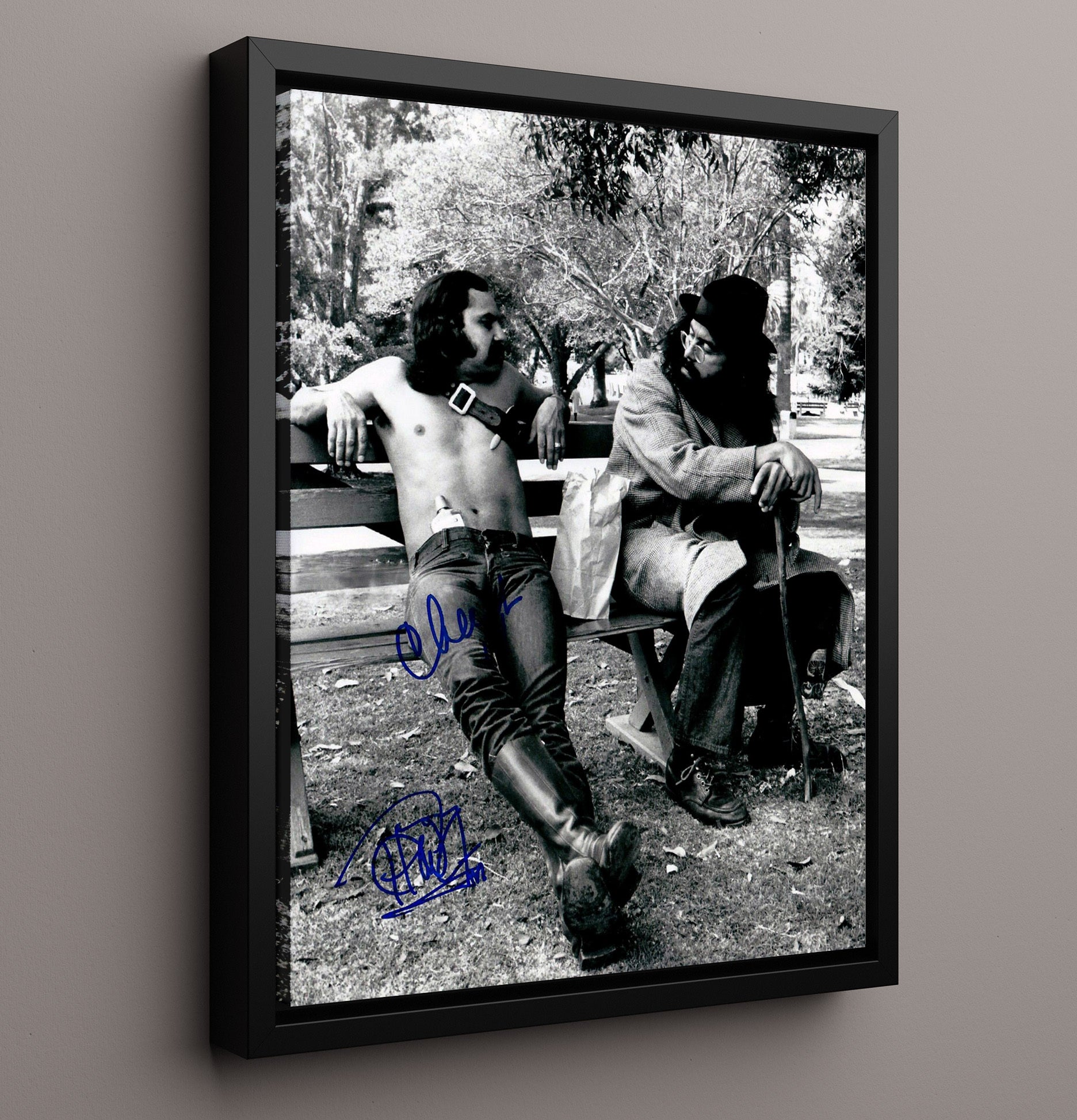 Cheech and Chong - Stoner Legends movie wall art 16x20 Framed Canvas
