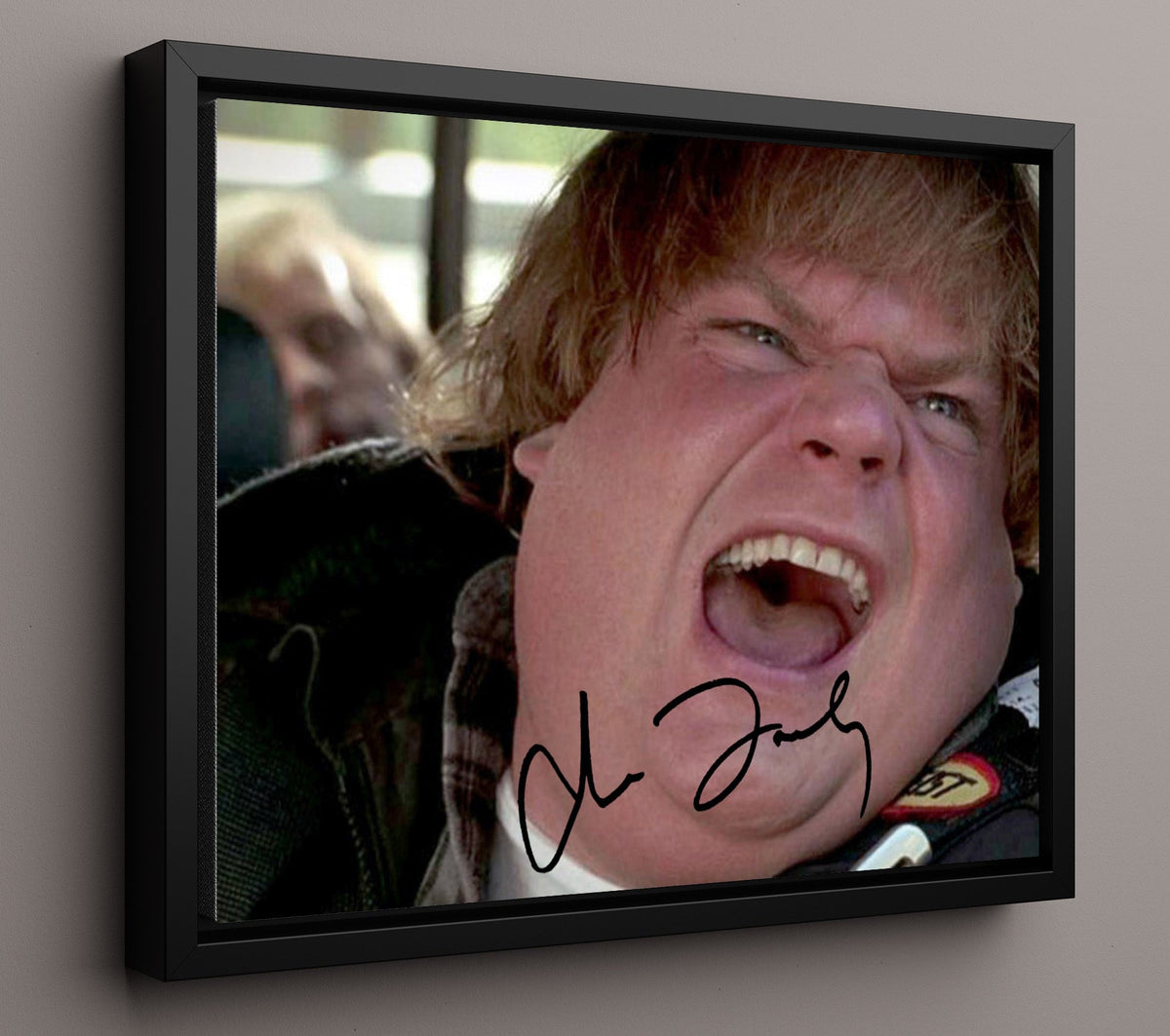 Chris Farley - Tommy Boy - Holy Schnikes movie wall art 16x20 Gallery Frame