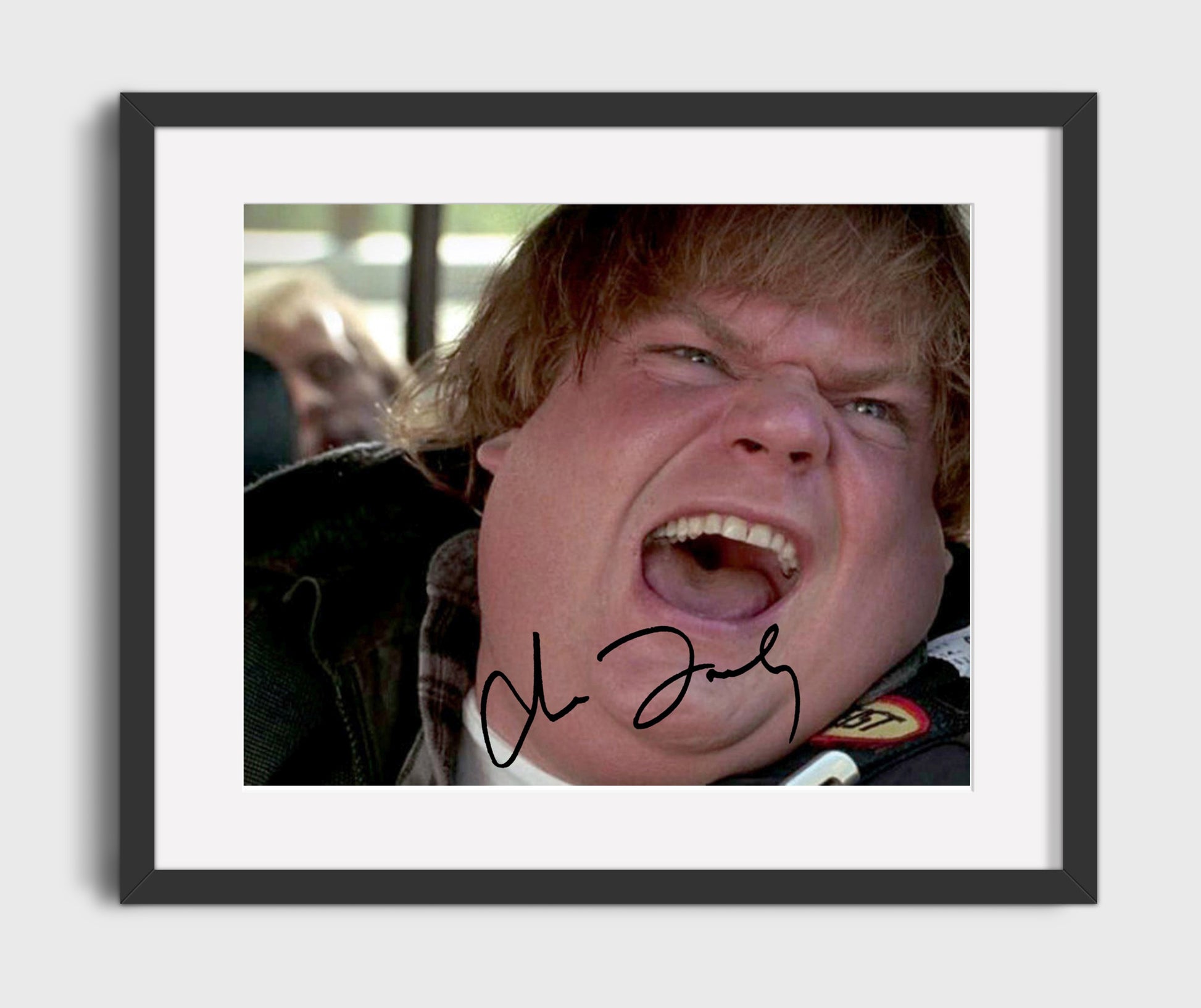 Chris Farley - Tommy Boy - Holy Schnikes movie wall art 16x20 Gallery Frame