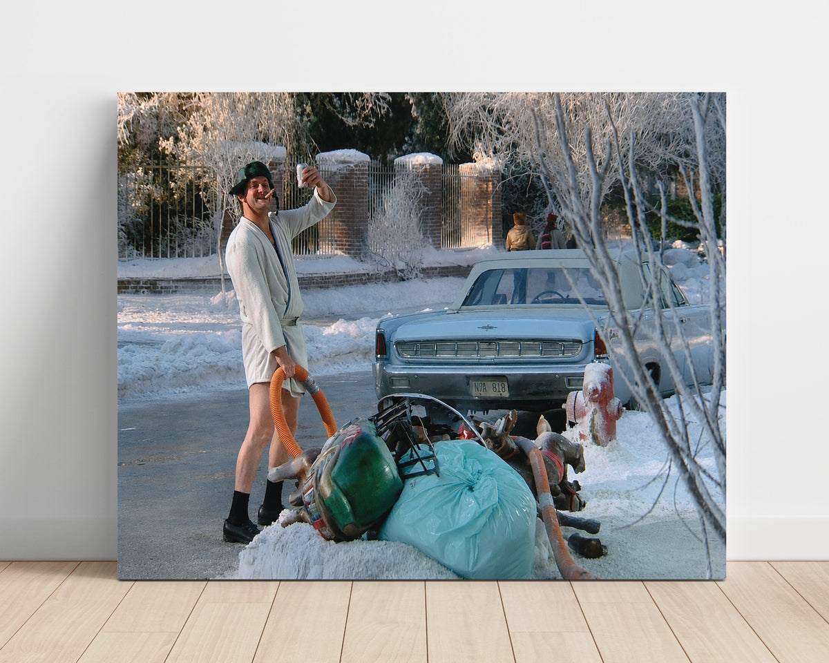 Christmas Vacation - Quaid - Eddie - Shitter Was Full Energy movie wall art 16x20 Unframed Print