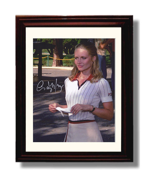 Cindy Morgan - Caddyshack Swing movie wall art 8x10 Beveled Frame