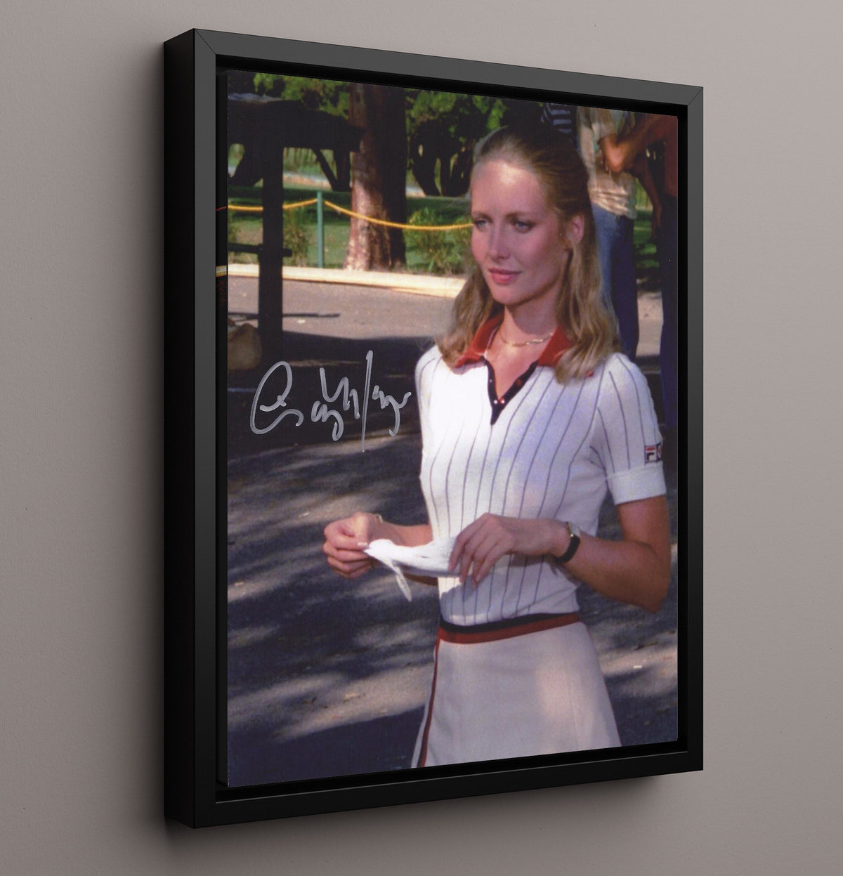 Cindy Morgan - Caddyshack Swing movie wall art 16x20 Framed Canvas