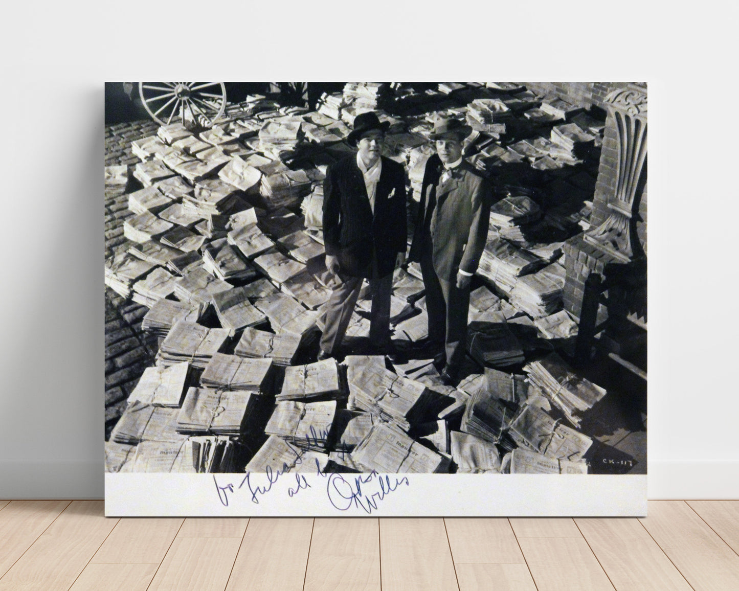 Citizen Kane - Orson Welles - Charles Foster Kane - Power and legacy movie wall art 16x20 Unframed Print