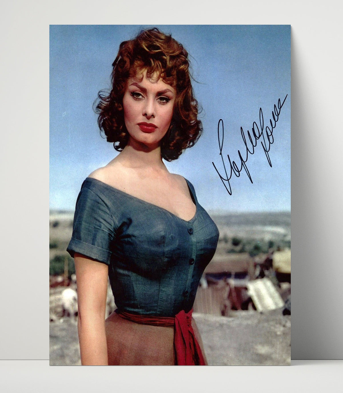 Classic Cinema - Sophia Loren - Various Roles - Desert Glamour Photograph movie wall art 16x20 Unframed Print