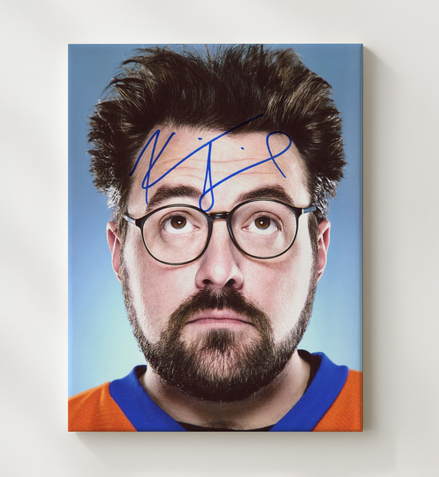 Clerks - Kevin Smith - Silent Bob - Glasses Upward Looking Expression movie wall art 20x24 Canvas
