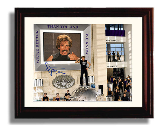 Dodgeball - Ben Stiller - White Goodman - Globo Gym dominance speech movie wall art 8x10 Beveled Frame