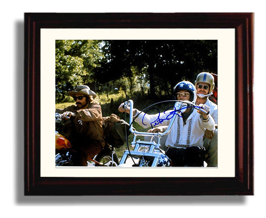 Easy Rider - Fonda - Captain America - and Hopper - Billy - Freedom Without Limits movie wall art 8x10 Beveled Frame