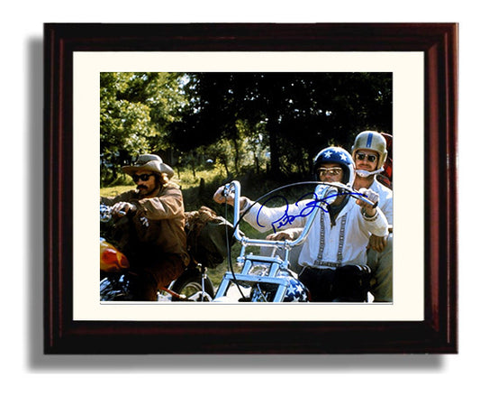 Easy Rider - Fonda - Captain America - and Hopper - Billy - Freedom Without Limits movie wall art 8x10 Beveled Frame