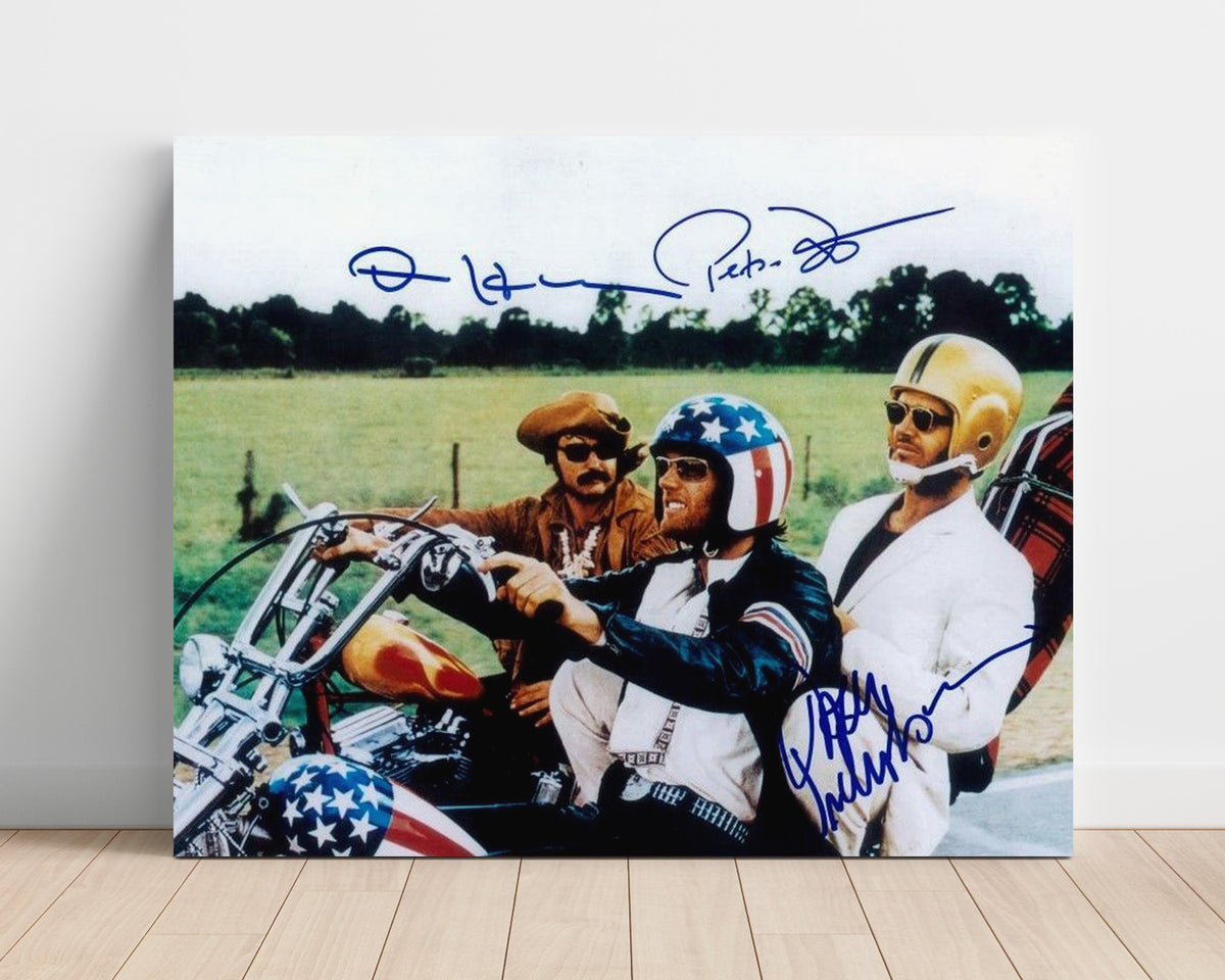 Easy Rider Cast - Easy Rider - Born to Be Wild movie wall art 16x20 Unframed Print