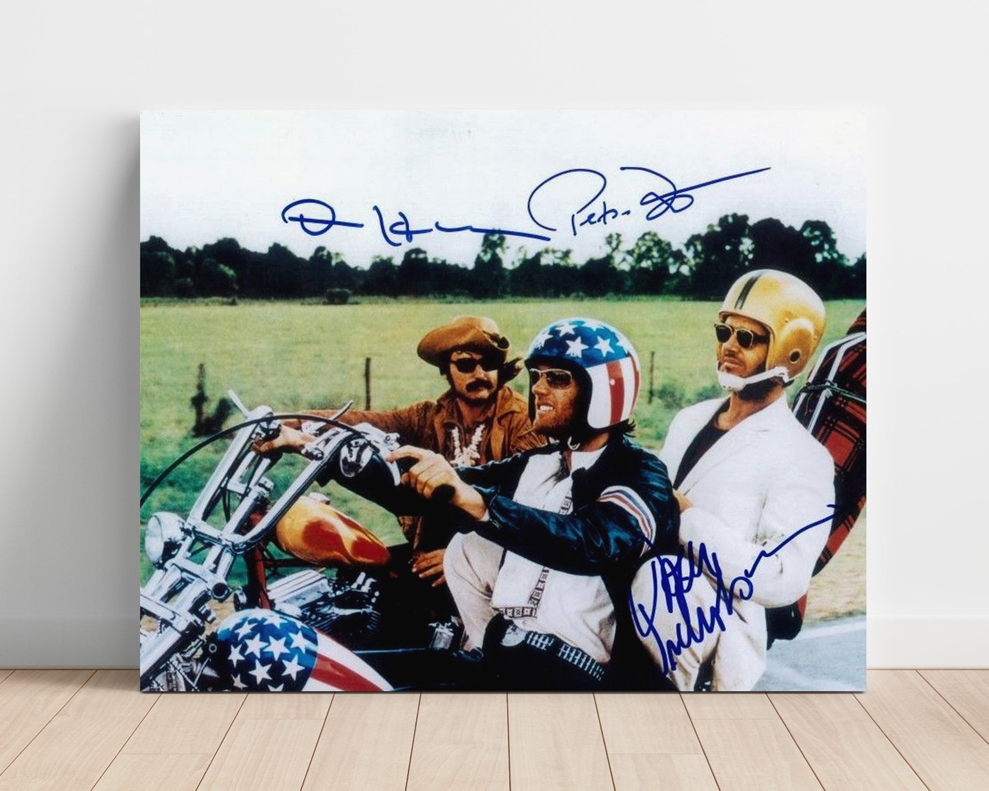Easy Rider Cast - Easy Rider - Born to Be Wild movie wall art 16x20 Unframed Print