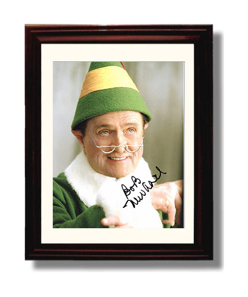 Elf - Bob Newhart - Papa Elf - North Pole Wisdom movie wall art 8x10 Beveled Frame