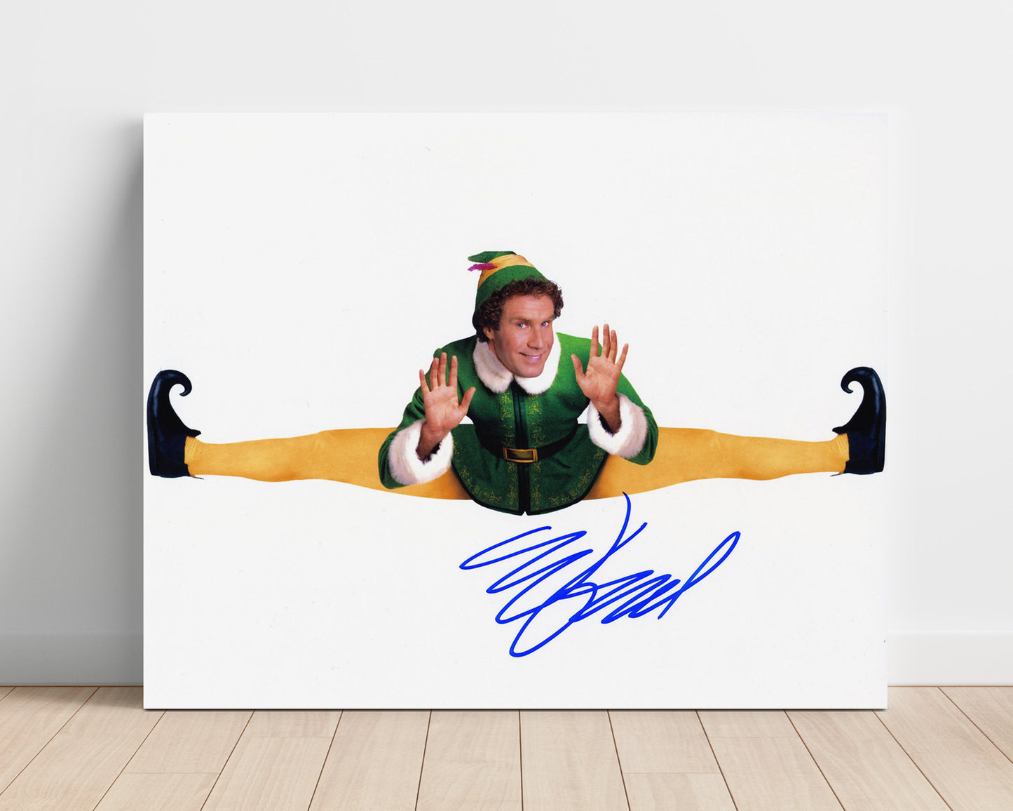 Elf - Will Ferrell - Buddy - Split Stretch movie wall art 16x20 Unframed Print