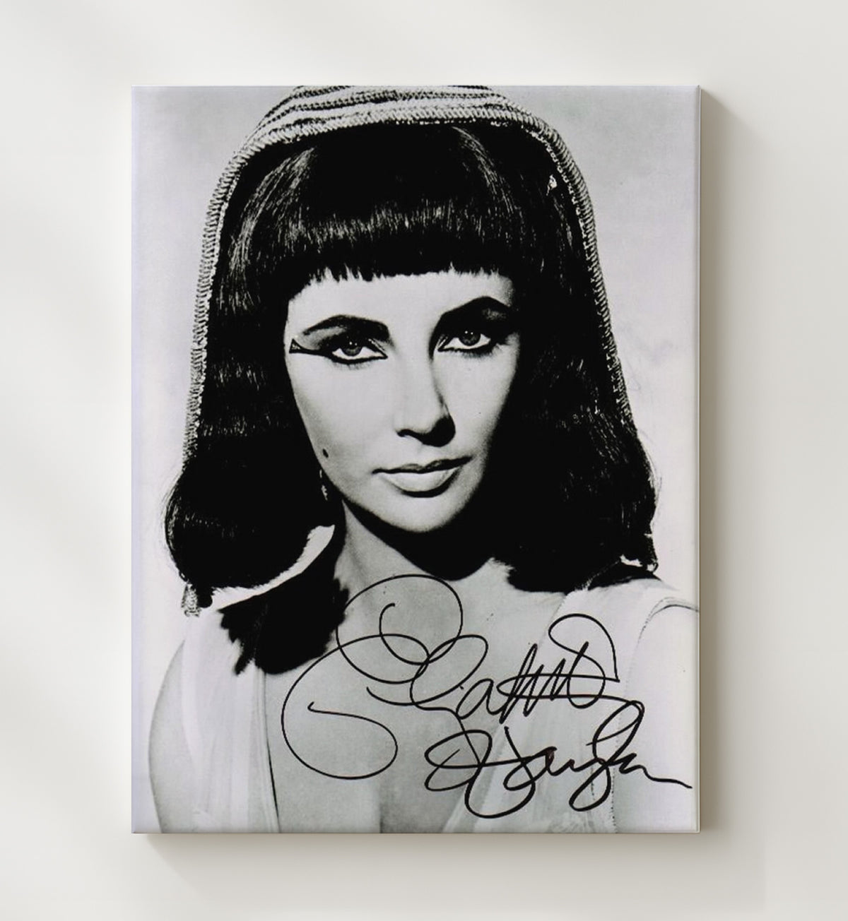 Elizabeth Taylor - Cleopatra Stare movie wall art 20x24 Canvas
