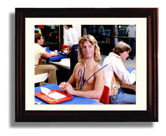 Fast Times - Sean Penn - Spicoli - No Shirt No Problem movie wall art 8x10 Beveled Frame